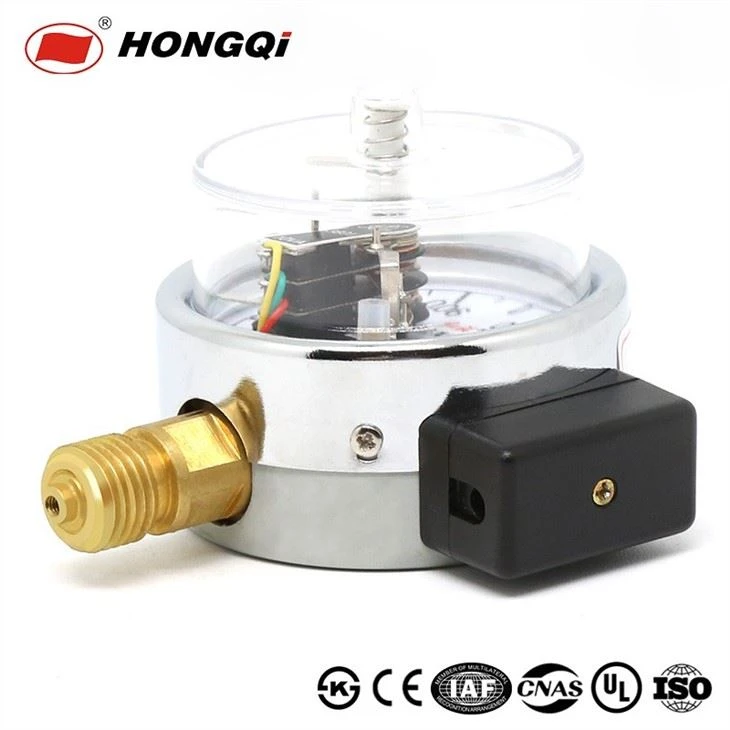 NPT thread pressure gauge