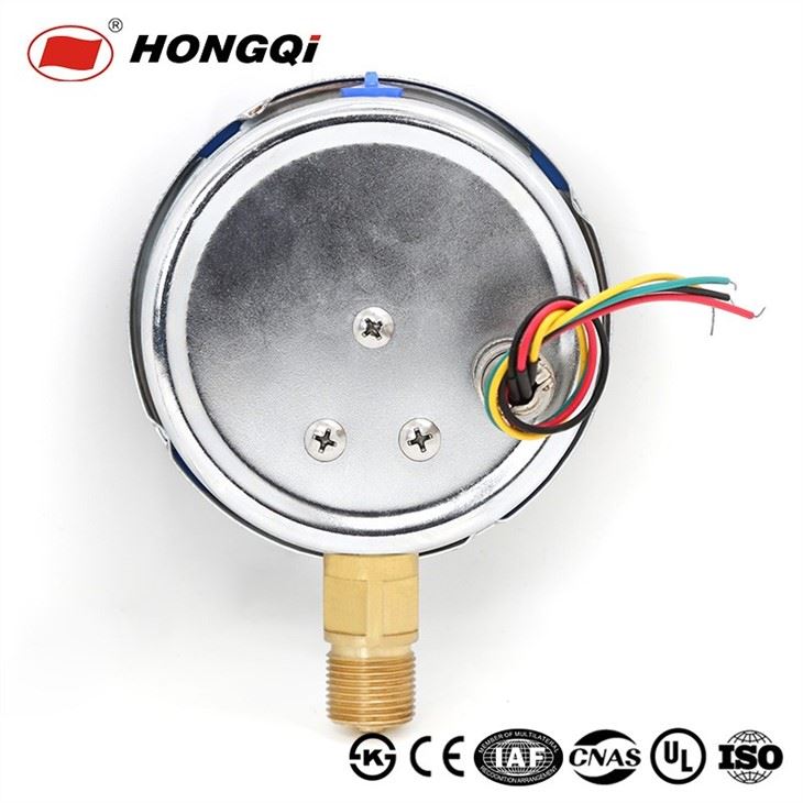 Oil-Filled Shockproof Electric Contact Pressure Gauge