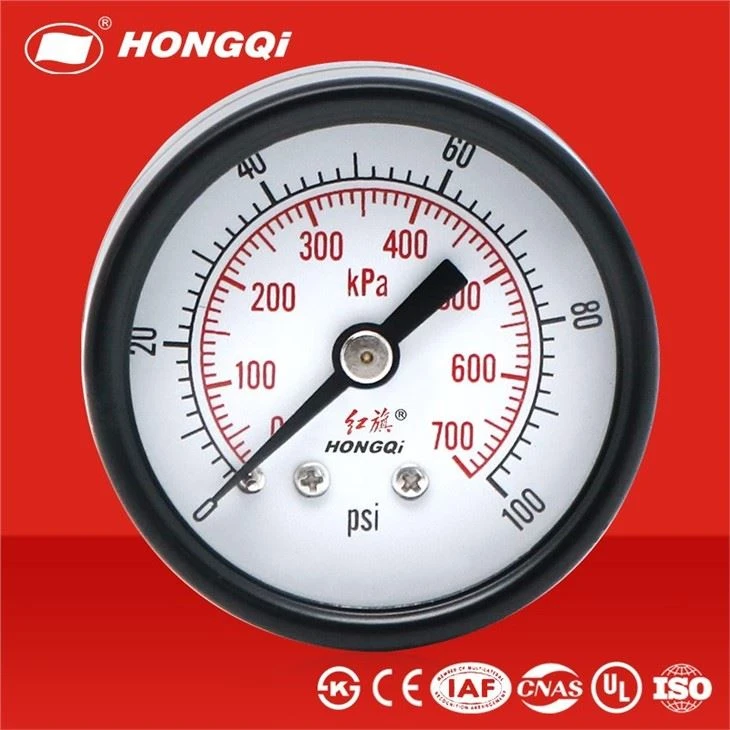 steel chrome plated pressure gauge