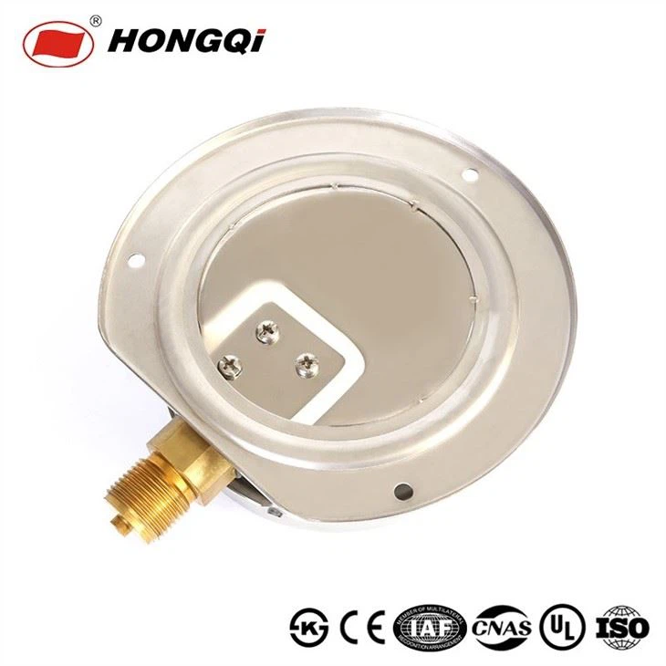 YTN-40T Dual Scale Liquid Filled / Oil Pressure Gauge